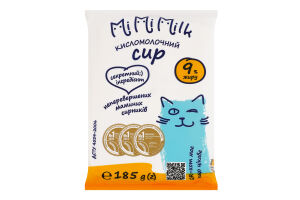 Сир кисломолочний 9% Mimimilk м/у 185г