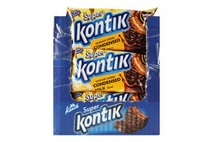 Печиво-сендвіч смак згущеного молока Super Kontik м/у 90г
