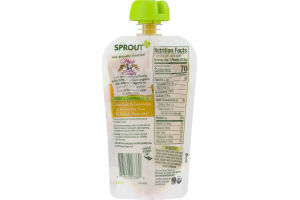 Sprout Organic Baby Food Garden Vegetables Brown Rice With Turkey