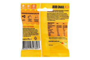 Снек фруктовый для детей от 12мес Multifruit Baby Bob Snail м/у 20г