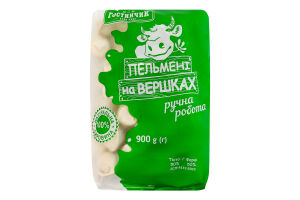 Пельмени замороженные мясные ручного изготовления На сливках Гостинчик м/у 900г
