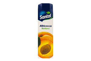 Нектар пастеризований абрикосовий Santal т/п 1л