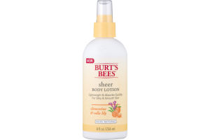 Burt's Bees Body Lotion Clementine and Calla Lily