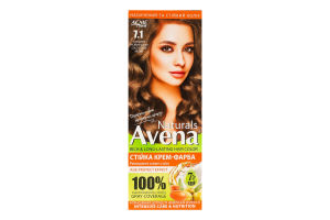 Крем-фарба для волосся стійка Naturals №7.1 Avena 1шт