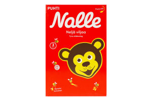 Пластівці з цільного зерна 4 злака Nalle к/у 700г