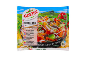 Смесь овощная быстрозамороженная с грибами Китайская смесь Hortex м/у 400г