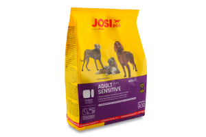 Корм сухой полнорационный для взрослых собак Sensitive Adult JosiDog м/у 900г