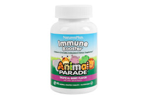 Добавка диетическая таблетки жевательные для укрепления иммунитета Animal parade NaturesPlus 90шт