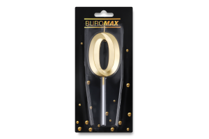 Свічка Buromax Цифра 0