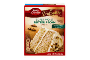 Betty Crocker Delights Super Moist Butter Pecan Cake Mix