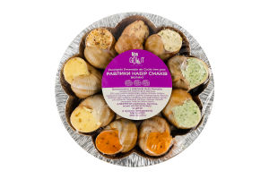 Улитки замороженные большие в раковинах Набор вкусов Mon Gout лоток 200г