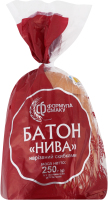 Батон половинка в нарізці Нива Формула смаку м/у 250г