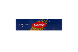 Изделия макаронные из твердых сортов пшеницы Capellini №1 Barilla к/у 500г