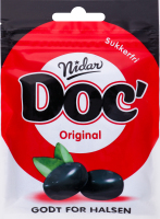 Льодяники Doc' зі смаком локриці та ментолу