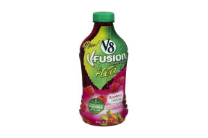 V8 V-Fusion + Tea Raspberry Green Tea Vegetable & Fruit Juice