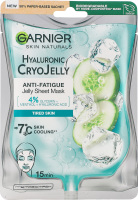 Маска-желе для лица тканевая с эффектом охлаждения и увлажнения Hyaluronic Skin Naturals Garnier 27г
