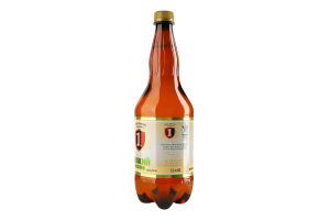 Пиво 1.2л 4.2% світле фільтроване пастеризоване Свіжий розлив Перша приватна броварня п/пл