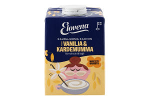Молоко вівсяне до кави з ваніллю та кардамоном Barista Elovena т/п 500мл