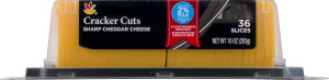 Ahold Cracker Cuts Cheese Sharp Cheddar - 36 CT