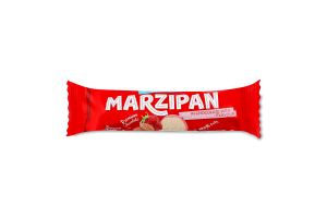 Батончик марципановий в шоколаді з ароматом полуниці 40г Skriveru