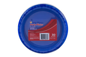 Ahold Party Plates Plastic Dessert Plate - 30 CT