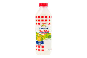 Молоко 3.4-3.8% мікрофільтроване пастеризоване незбиране Селянське п/пл 850г