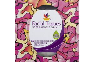 Ahold Facial Tissues Soft & Gentle 3-Ply
