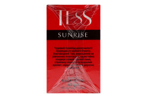Чай Sunrise чорний 25*1,8г Tess