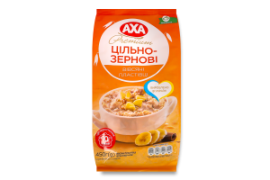Пластівці вівсяні Цільнозернові Premium Axa м/у 450г