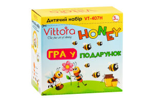 Набір посуду дитячого Мед склокераміка 3предмети Vittora