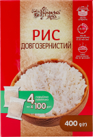 Рис Українська Зірка Довгозернистий 400 г вар./пак