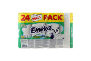 Бумага туалетная 3-х слойная Mountain fresh Emeka 24шт