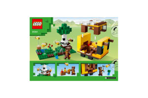 Конструктор для детей от 8лет №21241 The Bee Cottage Minecraft Lego 1шт