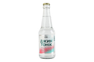 Напиток слабоалкогольный 0.33л 8% сильногазированый Джин Тоник Оболонь бут