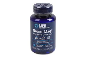 Добавка дієтична вегетаріанські капсули Magnesium L-threonate Neuro-Mag Life Extension 90шт