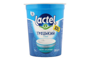 Йогурт 7% сливочный Греческий стиль Lactel ст 500г