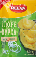 Пюре картофельное быстрого приготовления Курица Reeva м/у 60г