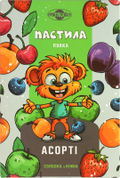 Пастила пухка Асорті Пригощайся к/у 80г