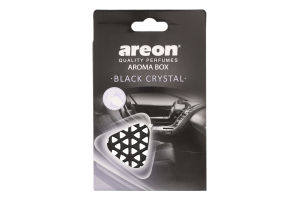 Ароматизатор д/авто Арома бокс Чорний кристал 70г Ареон