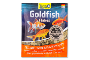 Корм для рибок золотих повнораціонний пластівці Goldfish Tetra м/у 12г