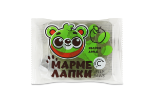 Мармелад желейный с витамином С со вкусом яблока Мармелапки Jelly Paws м/у 40г