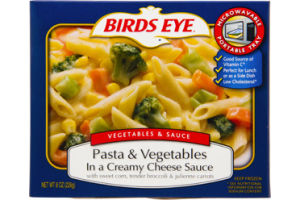 Birds Eye Vegetables & Sauce Pasta & Vegetables
