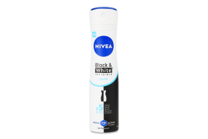 Антиперспірант Чистий Чорне та біле Невидимий Nivea 150мл