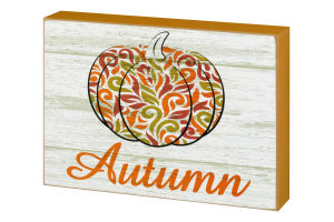 Smart Living Harvest Block Table Decor