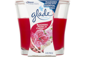 Glade Candle Blooming Peony & Cherry