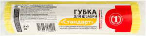 Губка для швабри 27см №1357358 Стандарт ТМ "1" 1шт