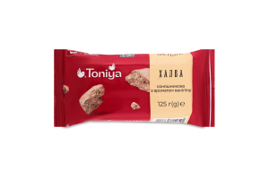 Халва соняшникова з ароматом ваніліну Toniya м/у 125г
