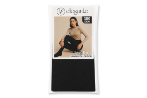 Колготки жіночі Elegante El Basic line 300den 2 nero