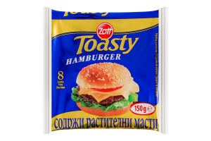 Продукт с сыром 22% Hamburger Toasty Zott м/у 150г