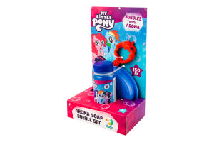 Набір д/створення ароматичних мильних бульбашок My Little Pony 150мл DoDo